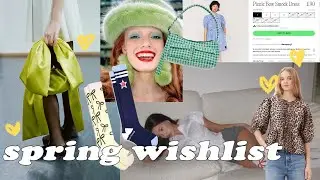 my spring wishlist (ganni, sandy liang, lazy oaf and more)