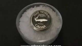 Tasting Tsar Nicoulai Reserve California Estate Osetra Cavi