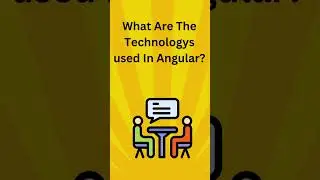 what are the technology's used in Angular