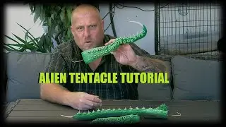 Alien Tentacle prop Tutorial with The Weird Kid!