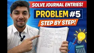 Intermediate 1st Year Accountancy | Journal Entries Problem No. 5 | TS Inter | Ranks Commerce