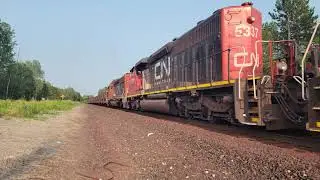 IC 6260 Leads An Ore Train At Munger Minnesota