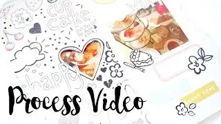 Something Sweet | Traveler's Notebook Journaling Process