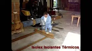 Aerogel Pyrogel - Instala&ccedil;&atilde;o do isolamento t&eacute;rmico em flanges