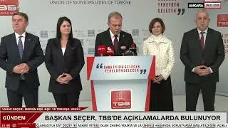 Vahap Seçer’den TBB’de Önemli Açıklamalar | Mersin BŞB Başkanı ve TBB Başkan Vekili @Nil RTV