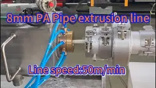 Small Diameter PA Pipe extrusion line#plasticpipe #plastic #pipe&nbsp;#plumbing #machine  &nbsp;#factory