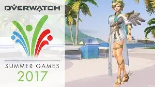 Overwatch: Summer Games 2017 Skins, Voice Lines, Emotes & Sprays! HD