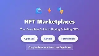 NFT Marketplaces: OpenSea vs Rarible vs Foundation - Complete Beginner's Guide