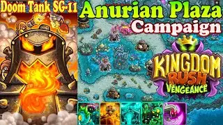Anurian Plaza Campaign New Deep Devil's Reef Hero Doom Tank SG-11 (Level 18) Kingdom Rush Vengeance