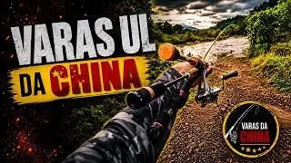 MINHAS VARAS ULTRALIGHT DA CHINA / REVIEW  com arremessos