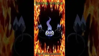 Top 5 Fire Pokemon #Gamingscience #Pokemon #short #shortvideo
