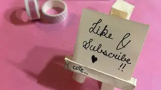 DIY Paper Easel #artlovers #hardwork #diy #artistry