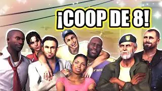 🔴PROBANDO MAPAS CUSTOM CON MOD DE 8 JUGADORES!!! - L4D2 🔥🔴