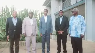 Ex Presidents Jakaya Kikwete,Ernest Karoma & Ruphia Banda meets Hakainde Hichilema & Edgar Lungu.