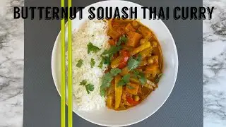 Butternut Squash Thai Curry