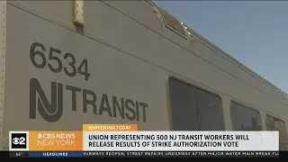 Union to announce results of NJ Transit strike vote