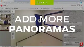 Add & align multiple panoramas together to create 3D transitions in Metareal Stage | Basics - Part 2