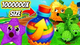 I Grew BIGGEST & MUTATED SECRET PLANTS with the TITANIC POTION in Plants vs Brainrots
