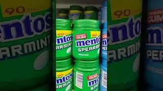 Mentos Peppermint & Spearmint Chewing Gum 💖😋