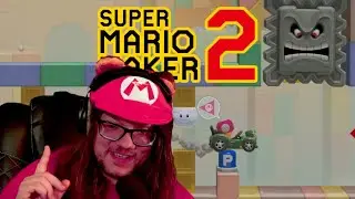 Mario Maker 2: Expert Skipless | That's totally what I wanted to have happen...
