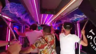 Club St&euml;lz, party bus at Defqon.1 2022