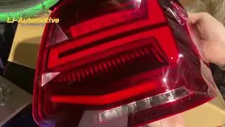 VLAND Polo MK5 6R 6C TSI 09-18 Lightbar LED DYNAMIC Rear Lights RHD #vwpolo #rearlights #taillamp