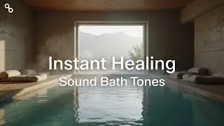 Sound Bath for Nervous System Reset🧘Deep Healing Tones (10 Hz Alpha Binaural Beat)