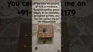 8-Watt Emergency Light Project | Prototype #pcbdesigning #electronic #circuitdesign
