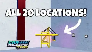 🔥All 20 location of the Collectibles in CDT! | Car Dealership Tycoon New Event