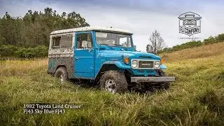 1982 Toyota Land Cruiser FJ43 Sky Off Road Blue Before Restoration FHD
