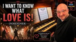 PIPE ORGAN COVER: I WANT TO KNOW WHAT LOVE IS! (Foreigner) 👩&zwj;❤️&zwj;👨by Martijn Koetsier