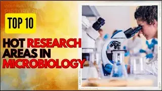 Top 10 Hot Research Areas in Microbiology #microbiology #science #research