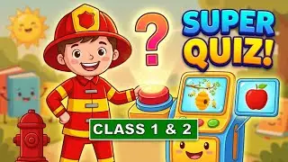 GK Quiz for Class 1 and 2 | Fun General Knowledge Quiz for Kids | In quiz itive 1