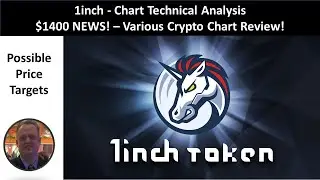 1inch - Chart Technical Analysis - Ascending Wedge - NEWS - Various Crypto Chart Review