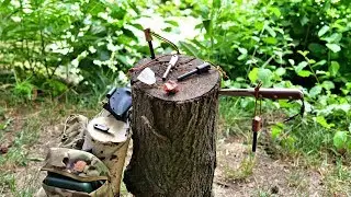 Feuer bohren mal anders (Dehler Funker - Zündstahl/Mischmetallstab)