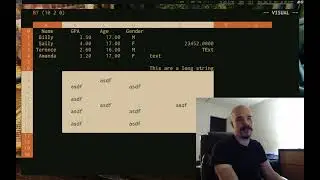 SC IM  Vim based Terminal Spreadsheet Editor!