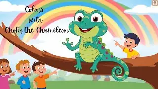 Colors with Chotu the Chameleon | Fun Color Learning Rhyme for Kids