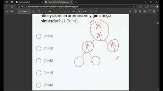 ARTİ sertifikasiya sınaq imtahanı biologiya 2025