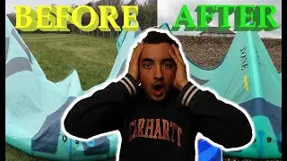 How to fix a kite puncture & valve replacement