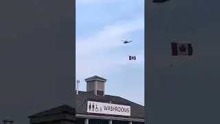 Final day of YYC Stampede CF CH146 Griffon