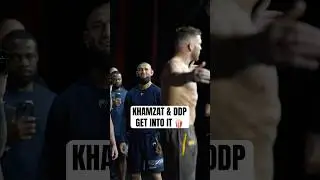 Khamzat & DDP's final face-off got intense 👀 (via @ufc)
