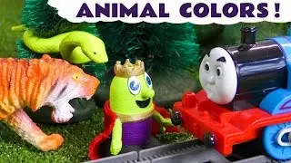 Thomas The Train and the Funlings visit Zoo Animals