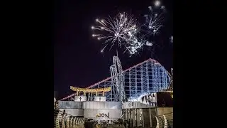 Blackpool Pleasure Beach Fireworks - 2nd June 2018