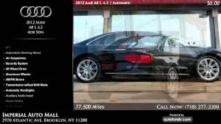 Used 2012 Audi A8 L 4.2 | Imperial Auto Mall, Brooklyn, NY