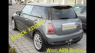 BMW Mini knocking from the rear suspension - ARB bush replacement
