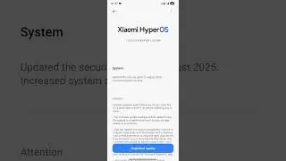 redmi note 13 new update hyper os 2.0.203.|#shorts #viral #update #redmi #andriod