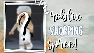 SPENDING 3,000 ROBUX! (Roblox shopping spree)