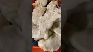 Steamed chicken momos at Amar Colony , Lajpat Nagar for 120Rs