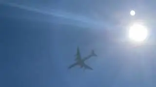 NASA McDonnell Douglas DC-8 northeast bound direct flyover @ Columbus park, Oak park, IL