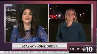 WCAU 6am News Open March 23 2020 Coronavirus Philadelphia